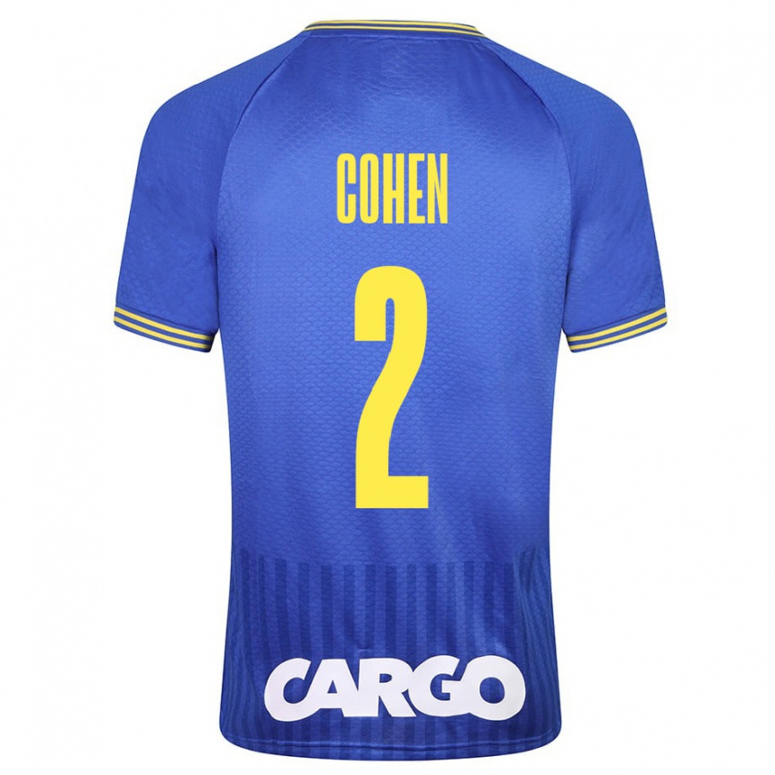 Niño Fútbol Camiseta Avishay Cohen #2 Azul 2ª Equipación 2023/24 México