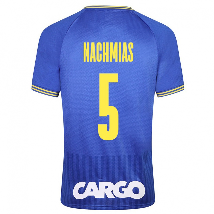 Niño Fútbol Camiseta Idan Nachmias #5 Azul 2ª Equipación 2023/24 México