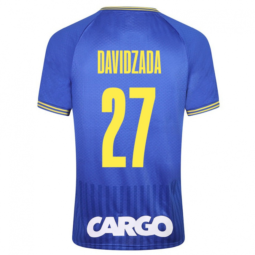 Niño Fútbol Camiseta Ofir Davidzada #27 Azul 2ª Equipación 2023/24 México