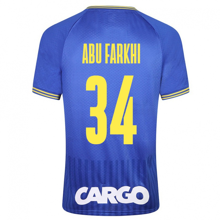 Niño Fútbol Camiseta Sayed Abu Farkhi #34 Azul 2ª Equipación 2023/24 México