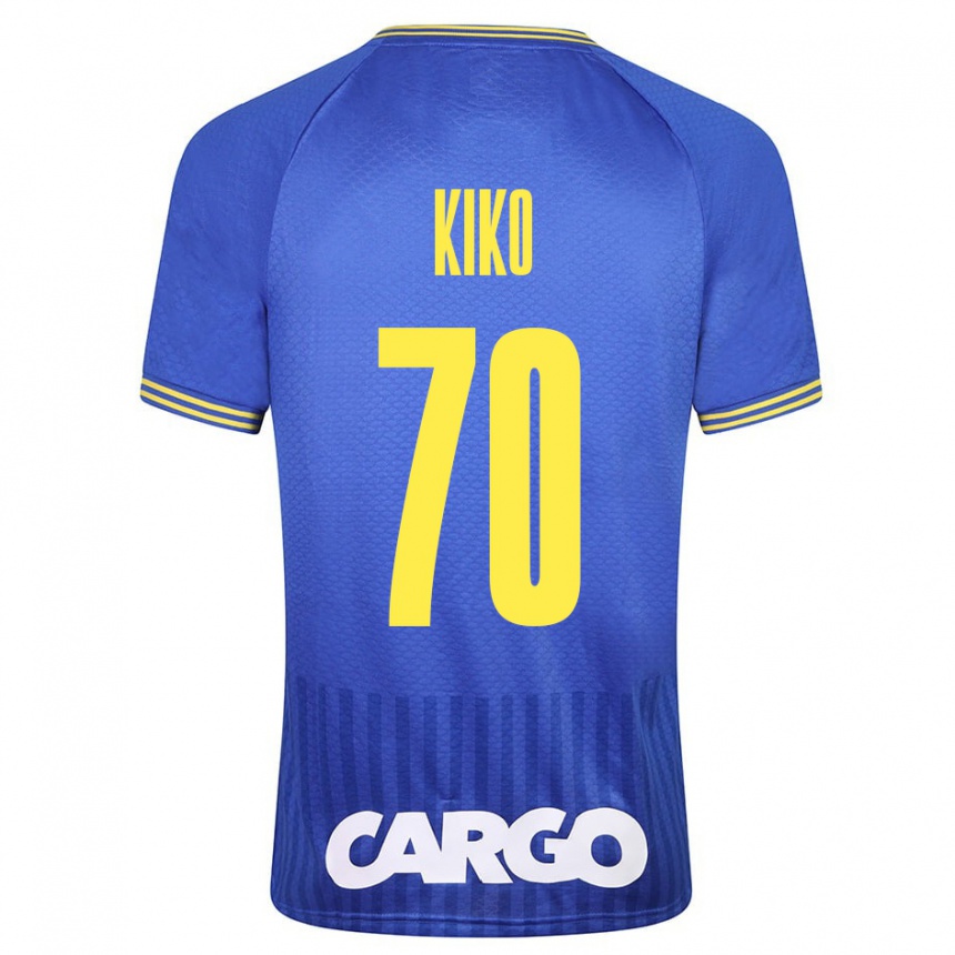 Niño Fútbol Camiseta Kiko Bondoso #70 Azul 2ª Equipación 2023/24 México