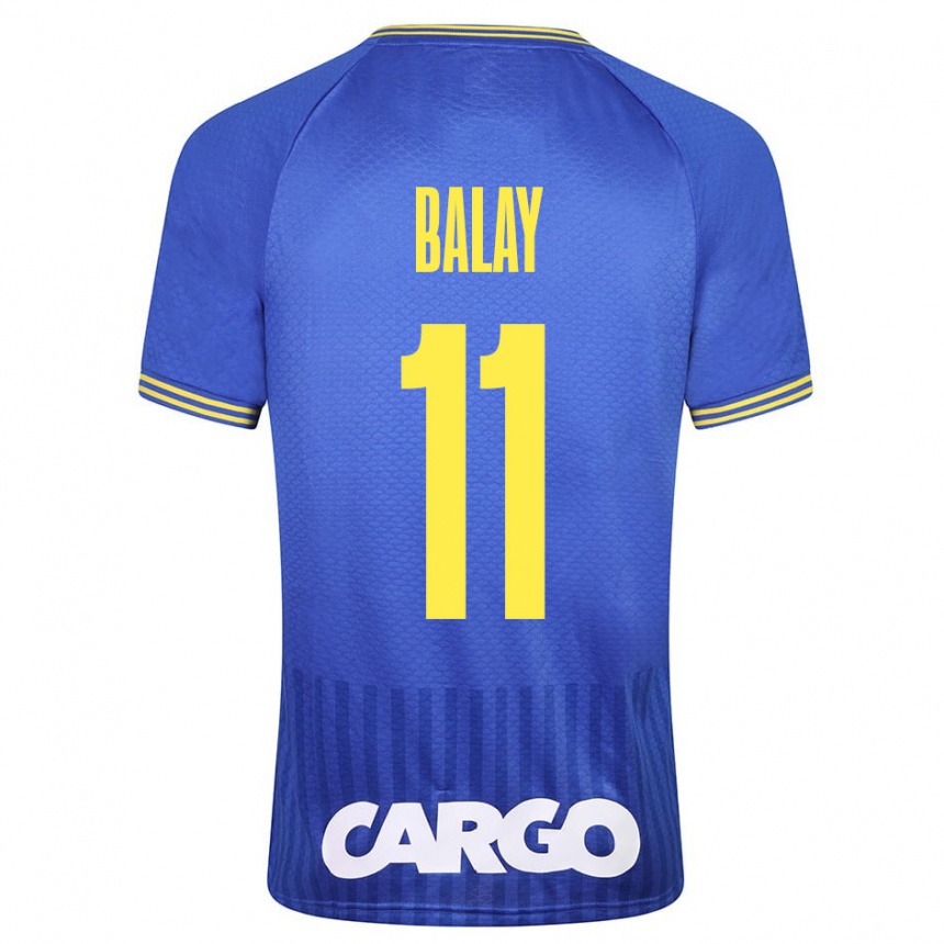 Niño Fútbol Camiseta Yehuda Balay #11 Azul 2ª Equipación 2023/24 México