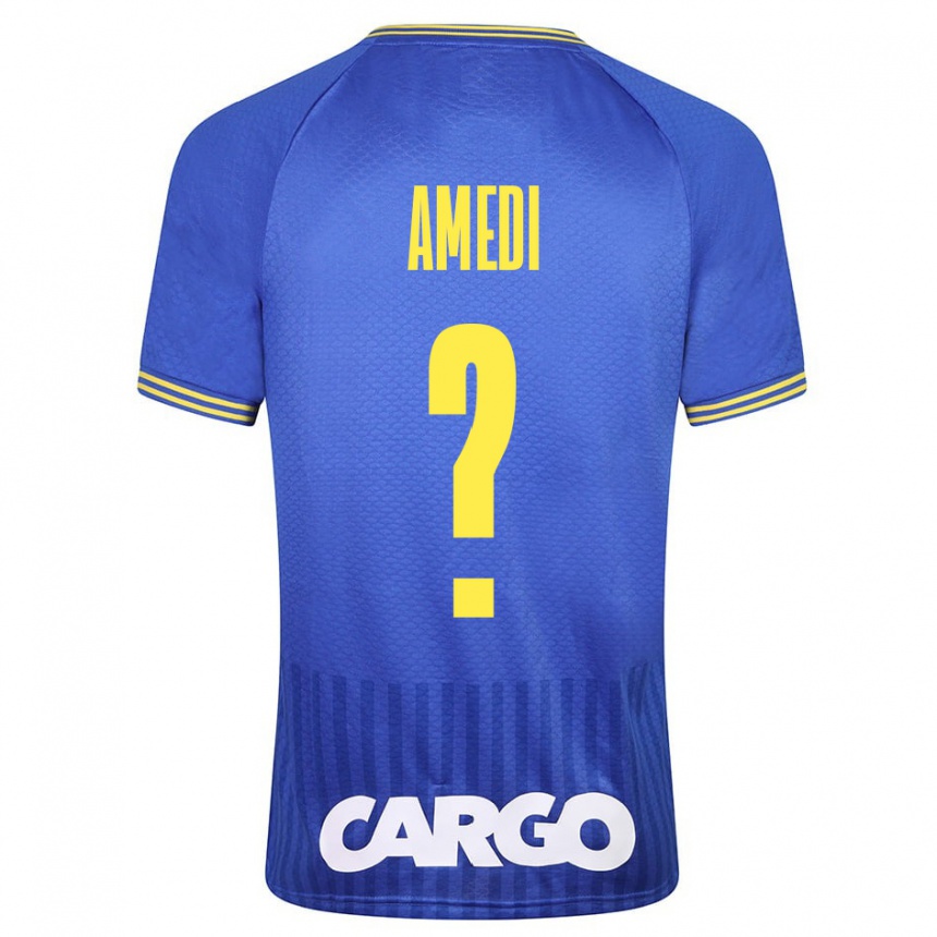 Niño Fútbol Camiseta Roei Amedi #0 Azul 2ª Equipación 2023/24 México