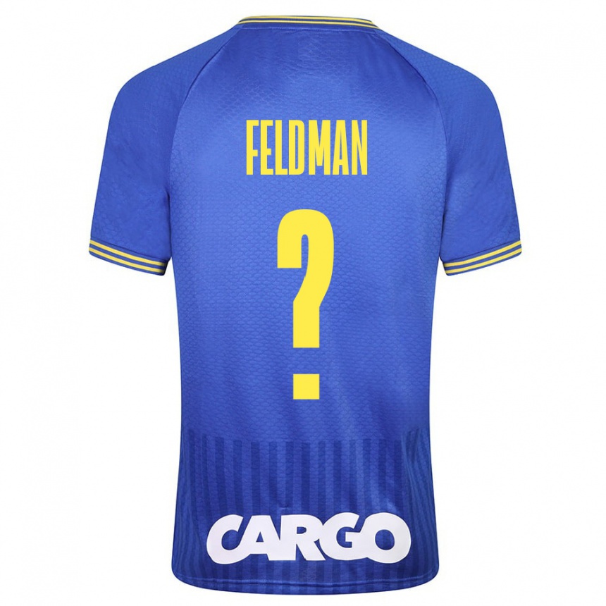 Niño Fútbol Camiseta Ron Feldman #0 Azul 2ª Equipación 2023/24 México