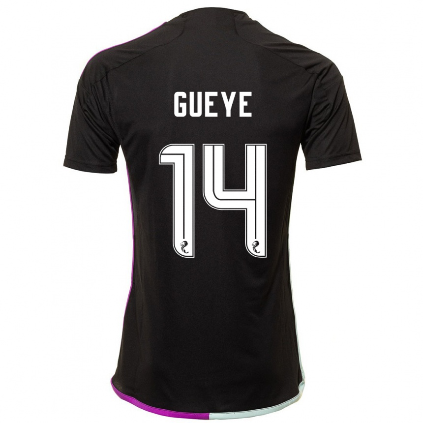 Niño Fútbol Camiseta Pape Habib Gueye #14 Negro 2ª Equipación 2023/24 México