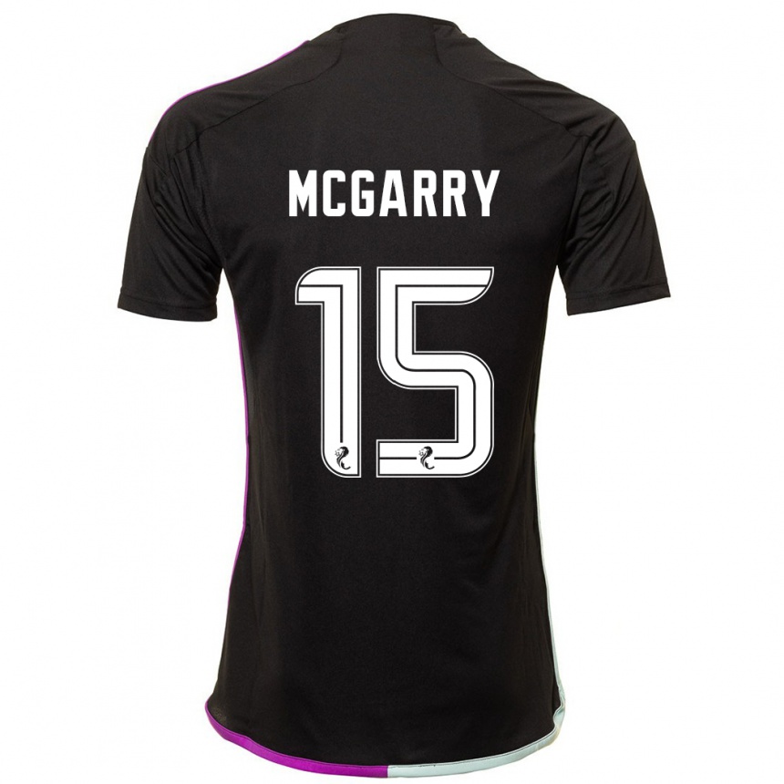 Niño Fútbol Camiseta James Mcgarry #15 Negro 2ª Equipación 2023/24 México