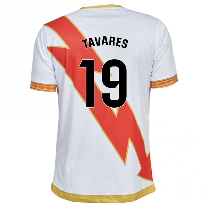 Hombre Fútbol Camiseta Bruna Nataly Tavares Neves #19 Blanco 1ª Equipación 2023/24 México