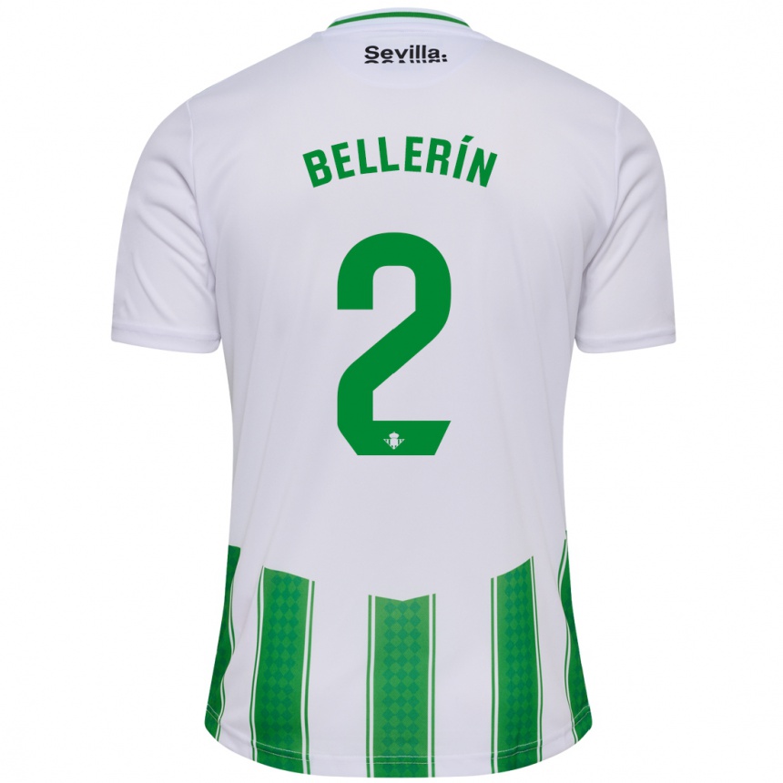 Hombre Fútbol Camiseta Hector Bellerin #2 Blanco 1ª Equipación 2023/24 México
