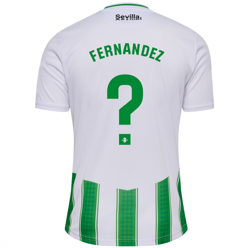 Hombre Fútbol Camiseta Marcos Fernández #0 Blanco 1ª Equipación 2023/24 México