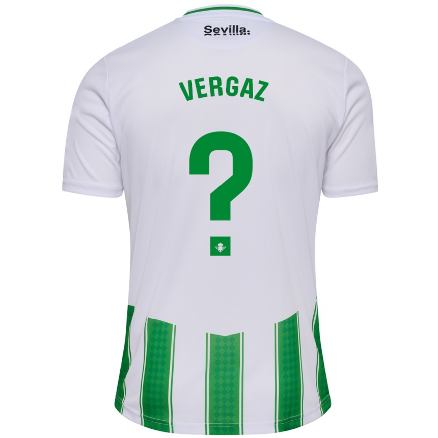 Hombre Fútbol Camiseta Alejandro Vergaz #0 Blanco 1ª Equipación 2023/24 México