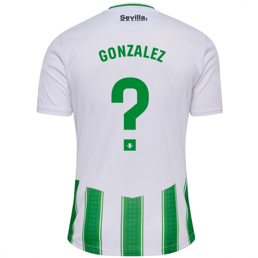 Hombre Fútbol Camiseta David González #7 Blanco 1ª Equipación 2023/24 México