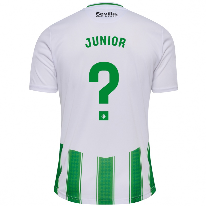 Hombre Fútbol Camiseta Clute Junior #0 Blanco 1ª Equipación 2023/24 México