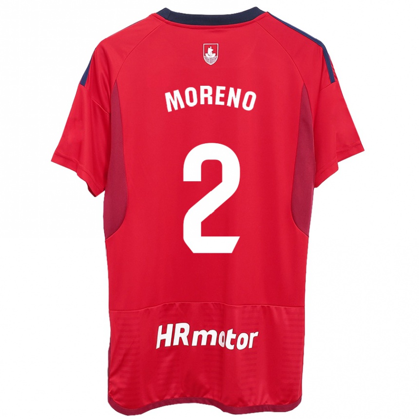 Hombre Fútbol Camiseta Jorge Moreno #27 Rojo 1ª Equipación 2023/24 México