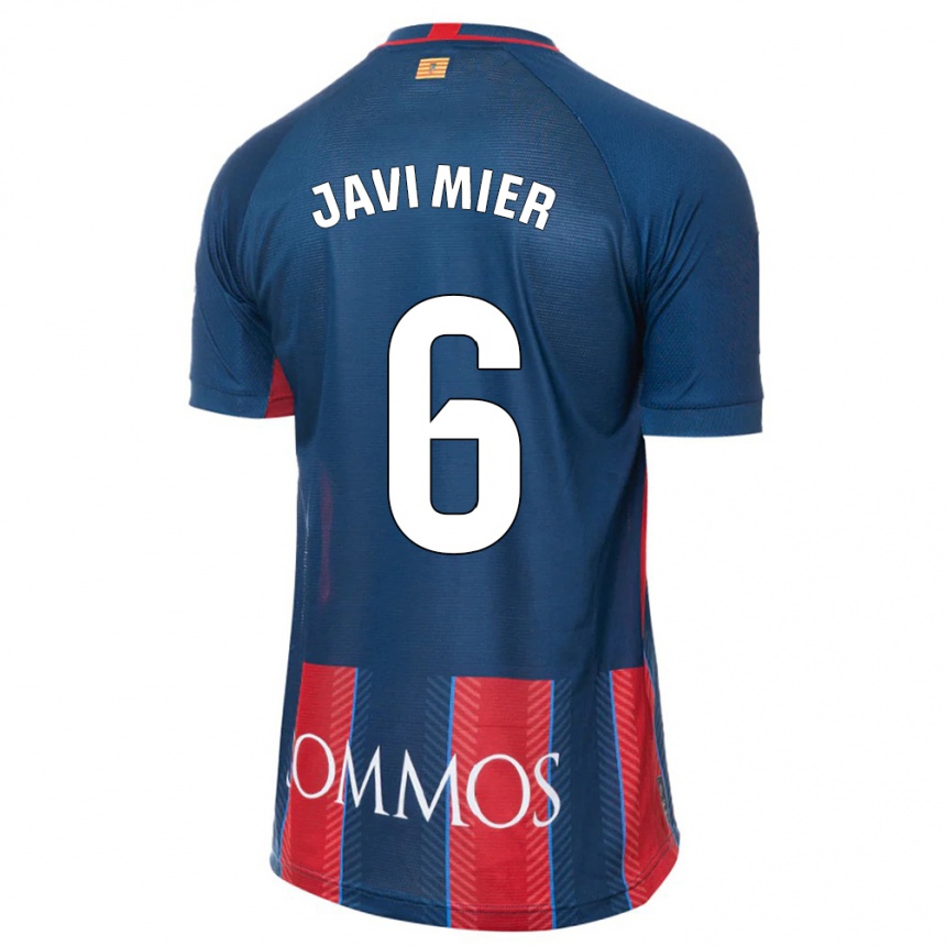 Hombre Fútbol Camiseta Javi Mier #6 Armada 1ª Equipación 2023/24 México