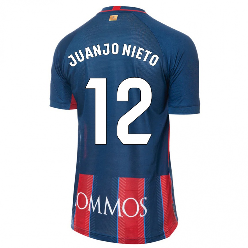 Hombre Fútbol Camiseta Juanjo Nieto #12 Armada 1ª Equipación 2023/24 México