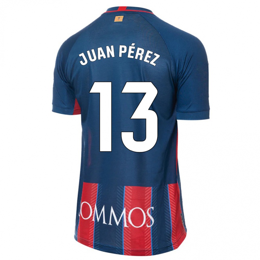 Hombre Fútbol Camiseta Juan Pérez #13 Armada 1ª Equipación 2023/24 México