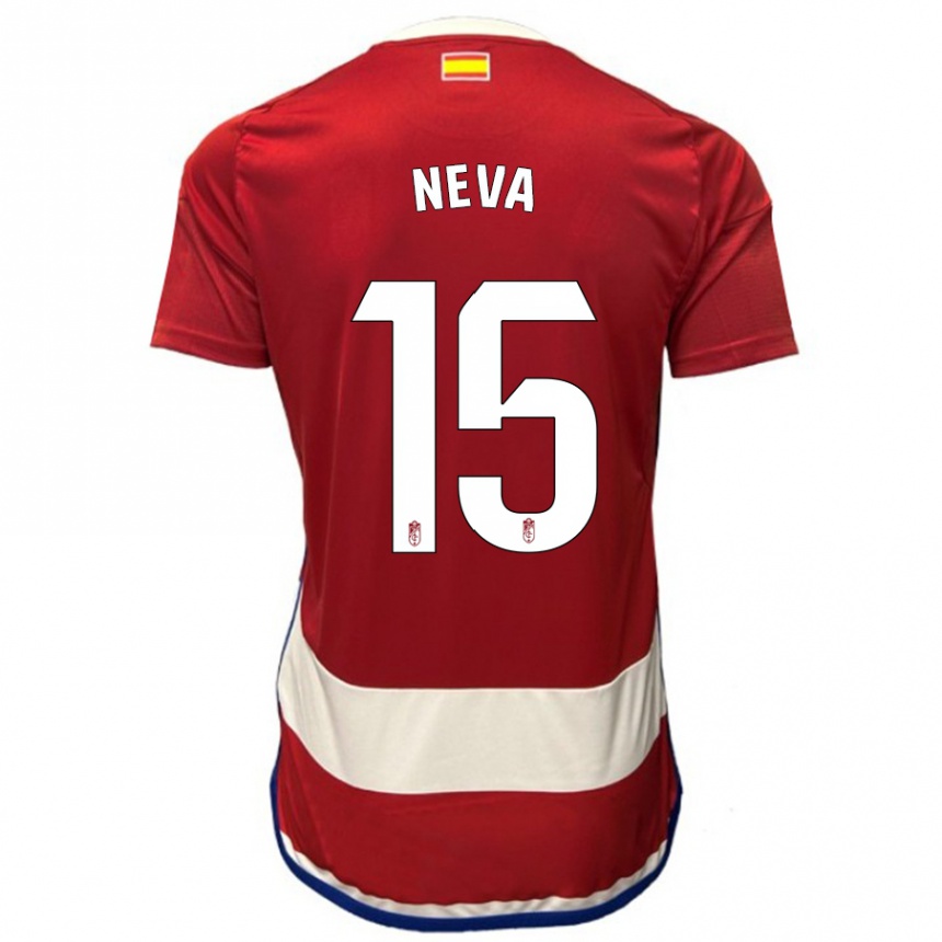 Hombre Fútbol Camiseta Carlos Neva #15 Rojo 1ª Equipación 2023/24 México