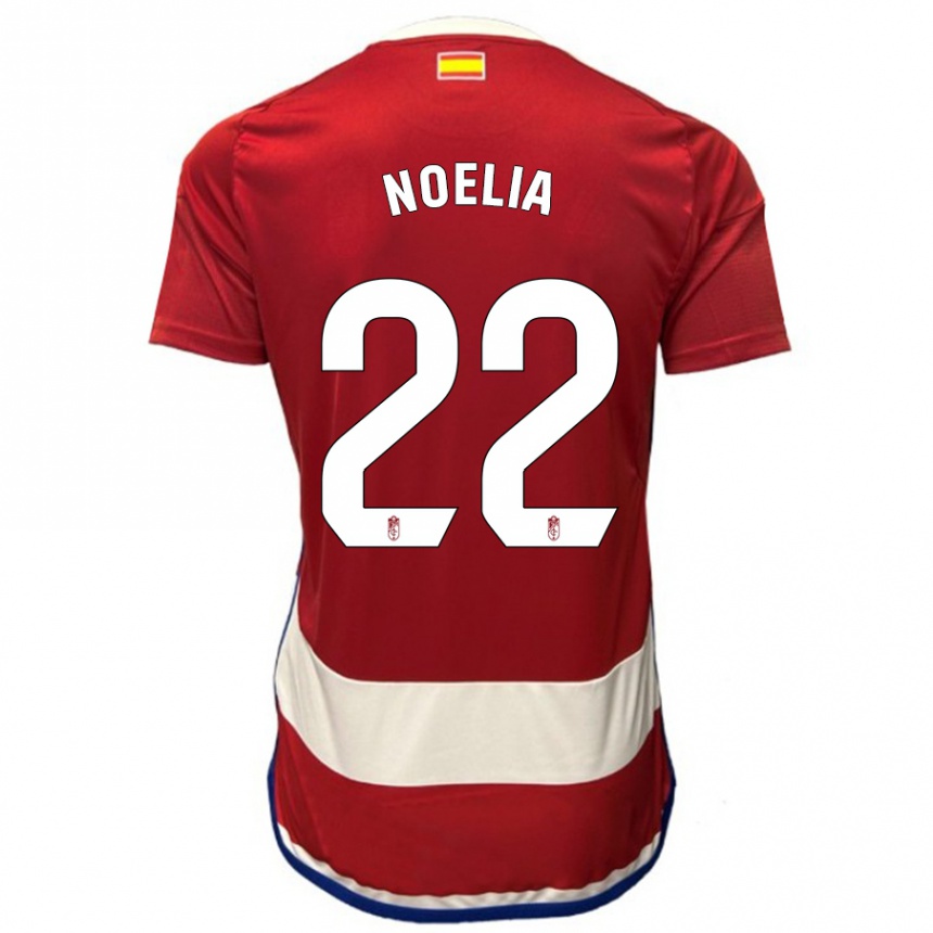 Hombre Fútbol Camiseta Noelia Salas Mullens #22 Rojo 1ª Equipación 2023/24 México