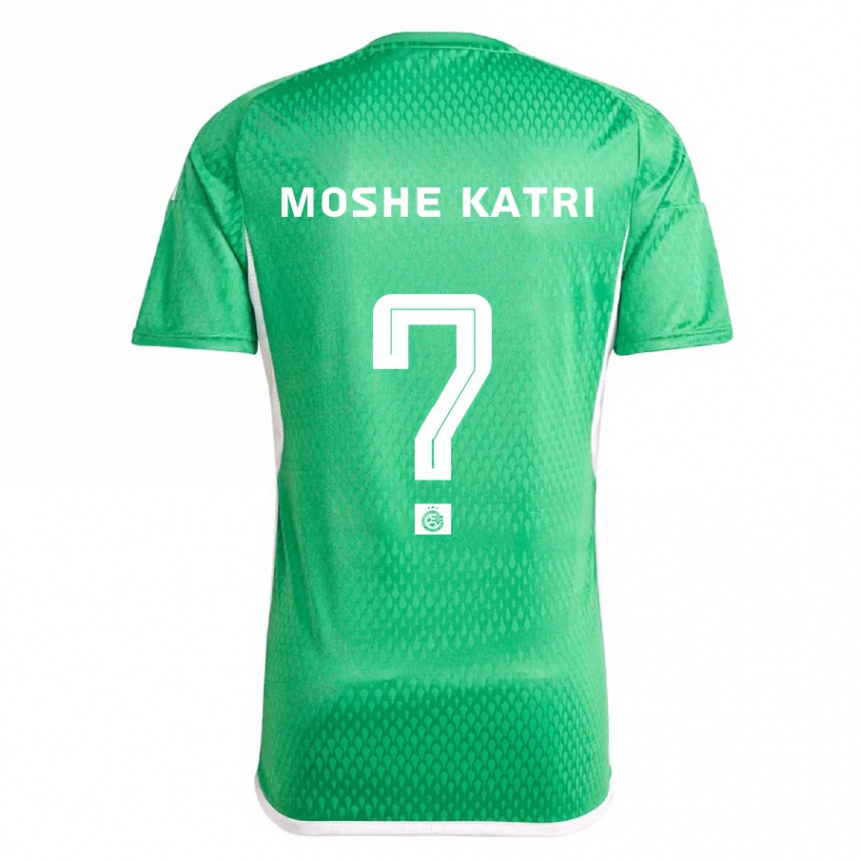 Hombre Fútbol Camiseta Roy Moshe Katri #0 Blanco Azul 1ª Equipación 2023/24 México