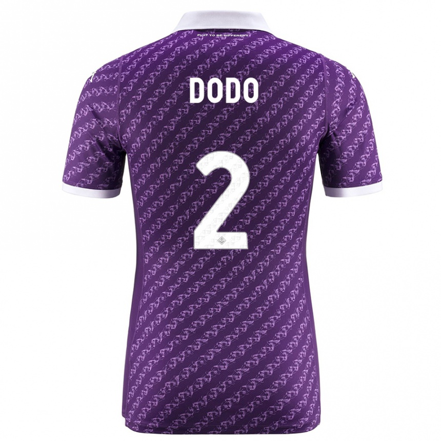 Hombre Fútbol Camiseta Dodô #2 Violeta 1ª Equipación 2023/24 México