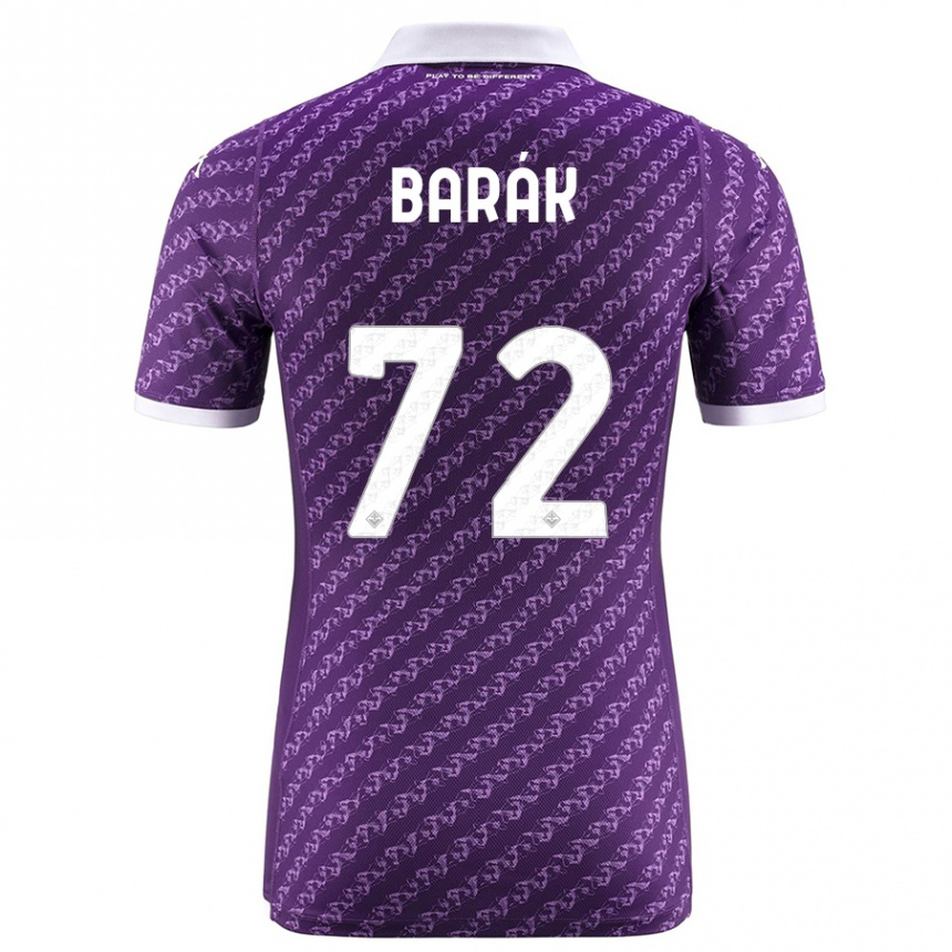 Hombre Fútbol Camiseta Antonin Barak #72 Violeta 1ª Equipación 2023/24 México