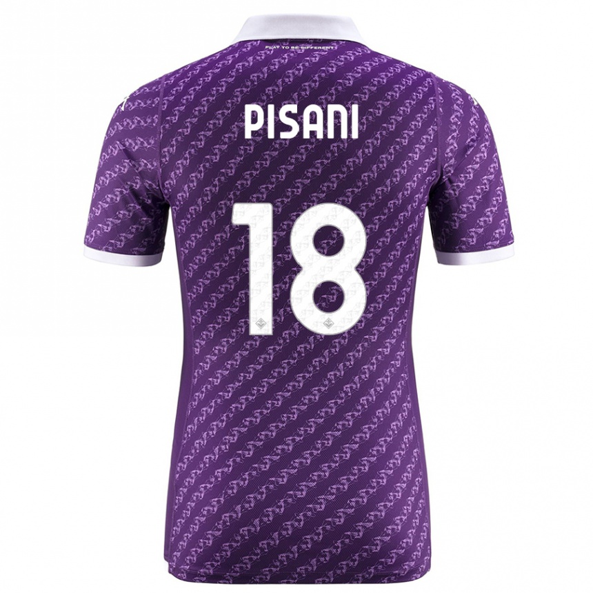 Hombre Fútbol Camiseta Diego Pisani #18 Violeta 1ª Equipación 2023/24 México