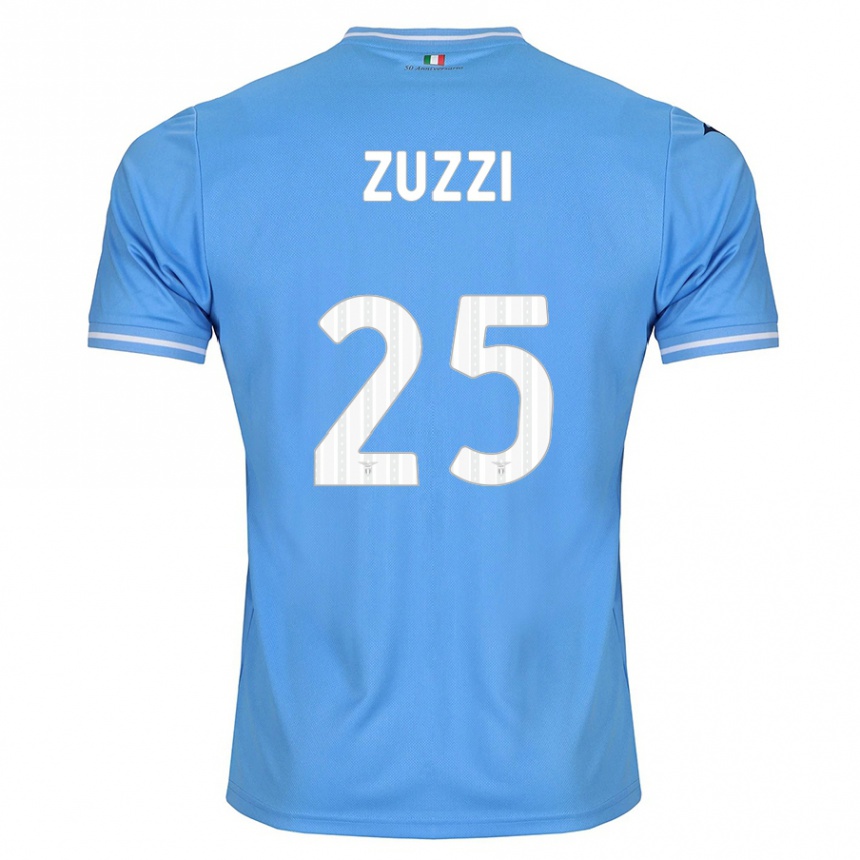 Hombre Fútbol Camiseta Giorgia Zuzzi #25 Azul 1ª Equipación 2023/24 México