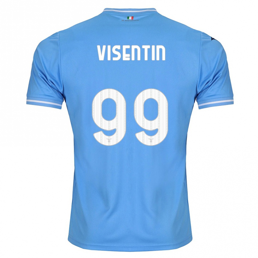 Hombre Fútbol Camiseta Noemi Visentin #99 Azul 1ª Equipación 2023/24 México