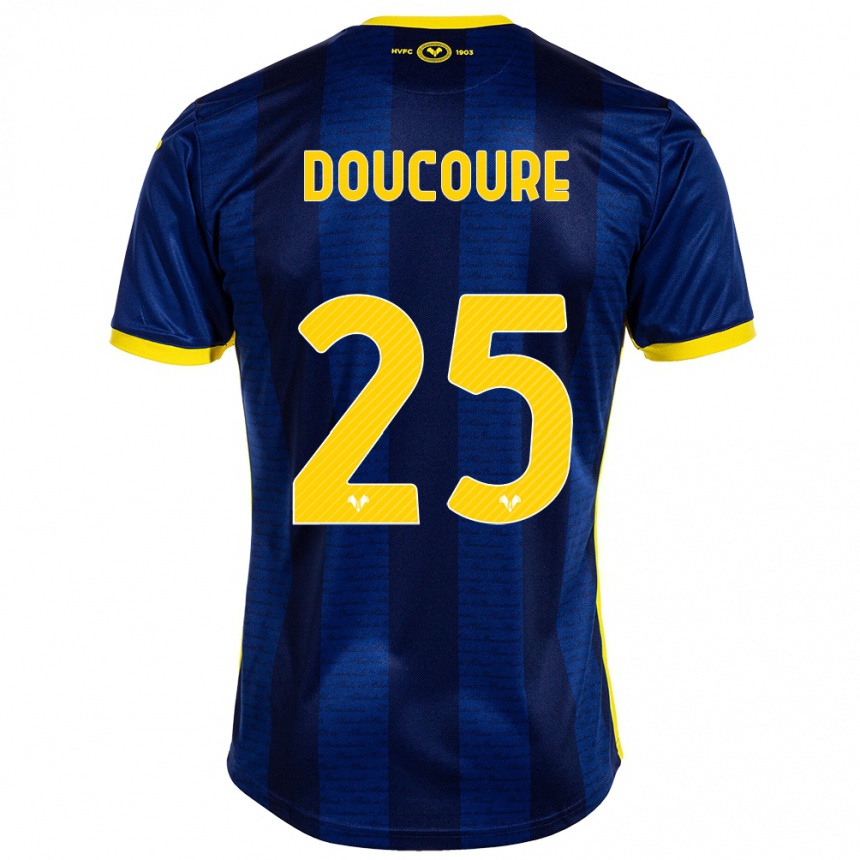 Hombre Fútbol Camiseta Mamedi Doucouré #25 Armada 1ª Equipación 2023/24 México