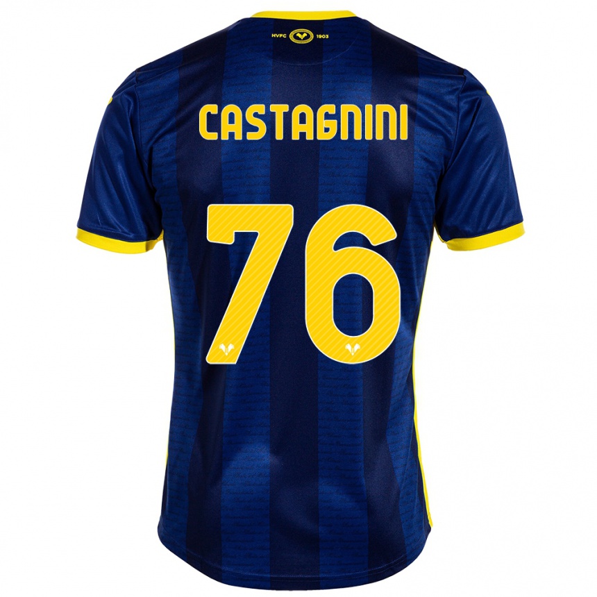 Hombre Fútbol Camiseta Mirko Castagnini #76 Armada 1ª Equipación 2023/24 México