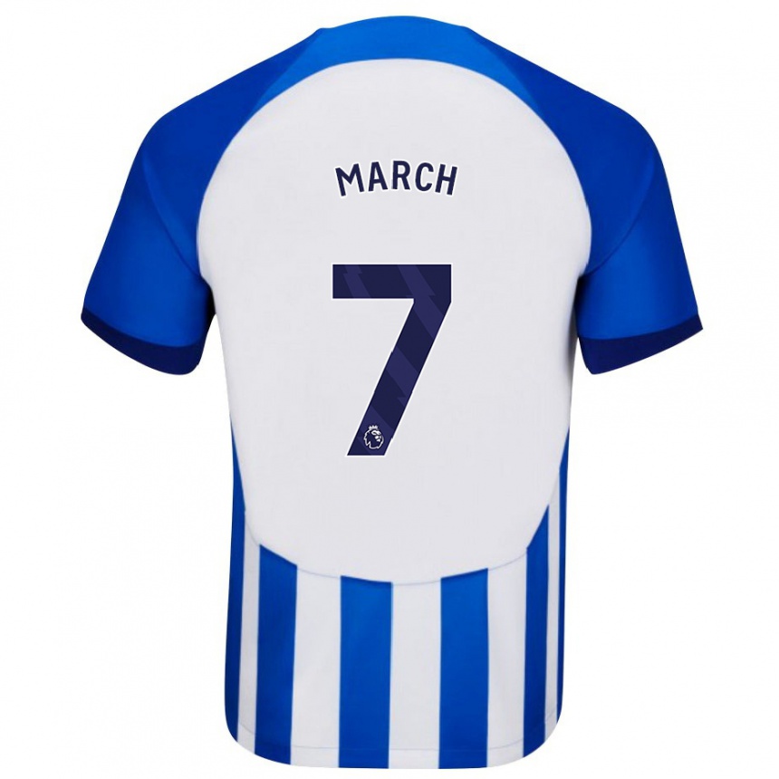 Hombre Fútbol Camiseta Solly March #7 Azul 1ª Equipación 2023/24 México