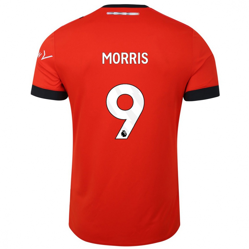 Hombre Fútbol Camiseta Carlton Morris #9 Rojo 1ª Equipación 2023/24 México