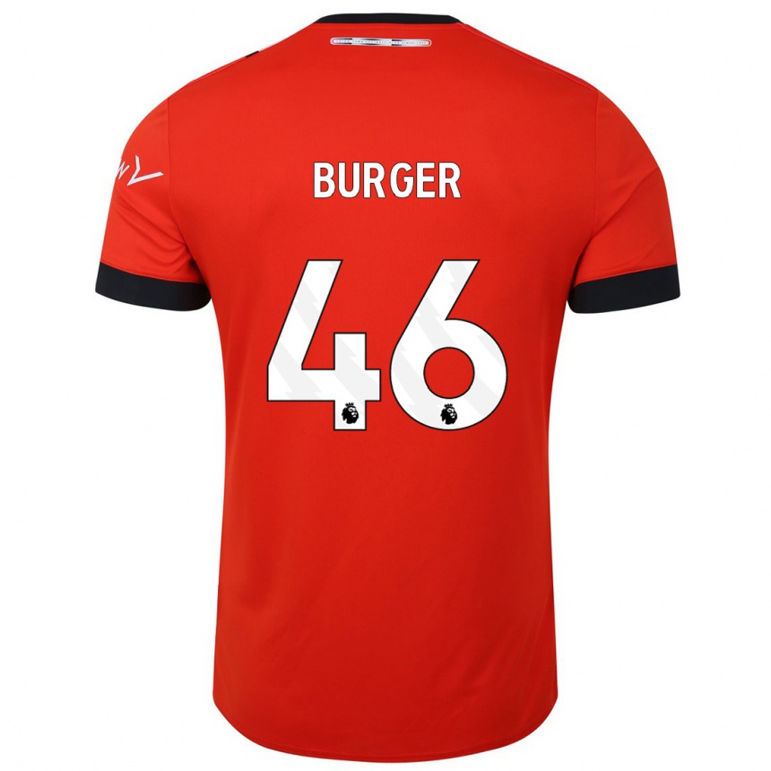 Hombre Fútbol Camiseta Jake Burger #46 Rojo 1ª Equipación 2023/24 México