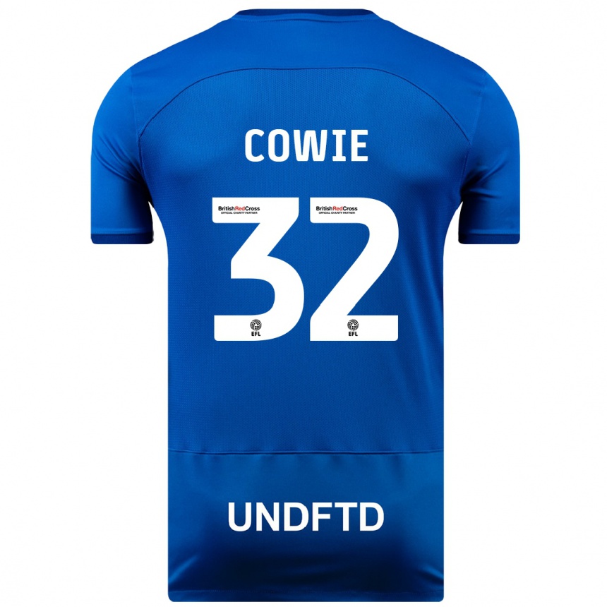 Hombre Fútbol Camiseta Abbie Cowie #32 Azul 1ª Equipación 2023/24 México