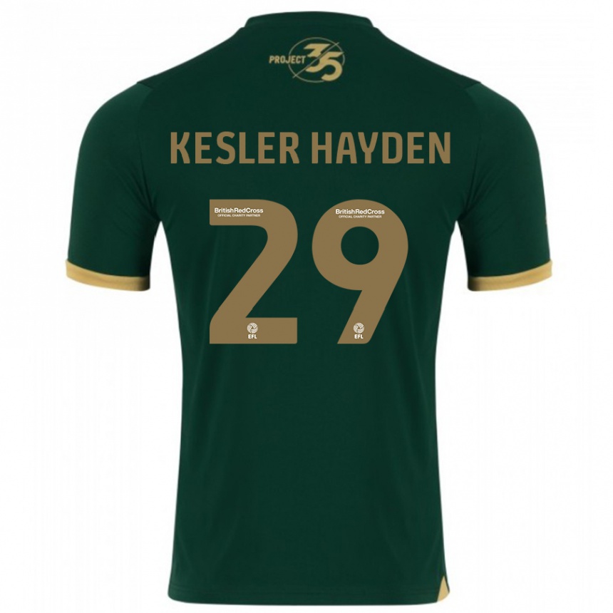 Hombre Fútbol Camiseta Kaine Kesler Hayden #29 Verde 1ª Equipación 2023/24 México