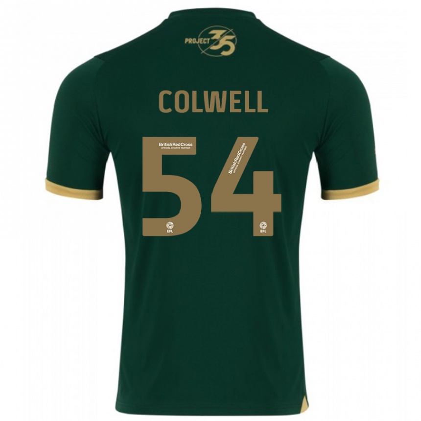 Hombre Fútbol Camiseta Lewis Colwell #54 Verde 1ª Equipación 2023/24 México