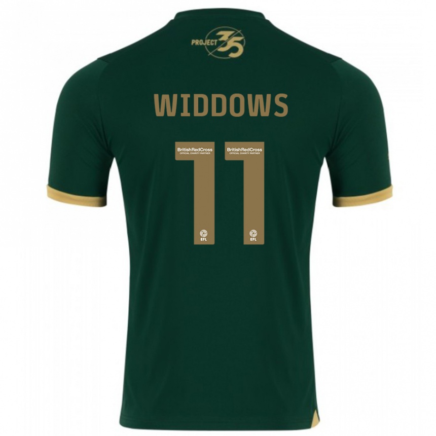 Hombre Fútbol Camiseta Jade Widdows #11 Verde 1ª Equipación 2023/24 México