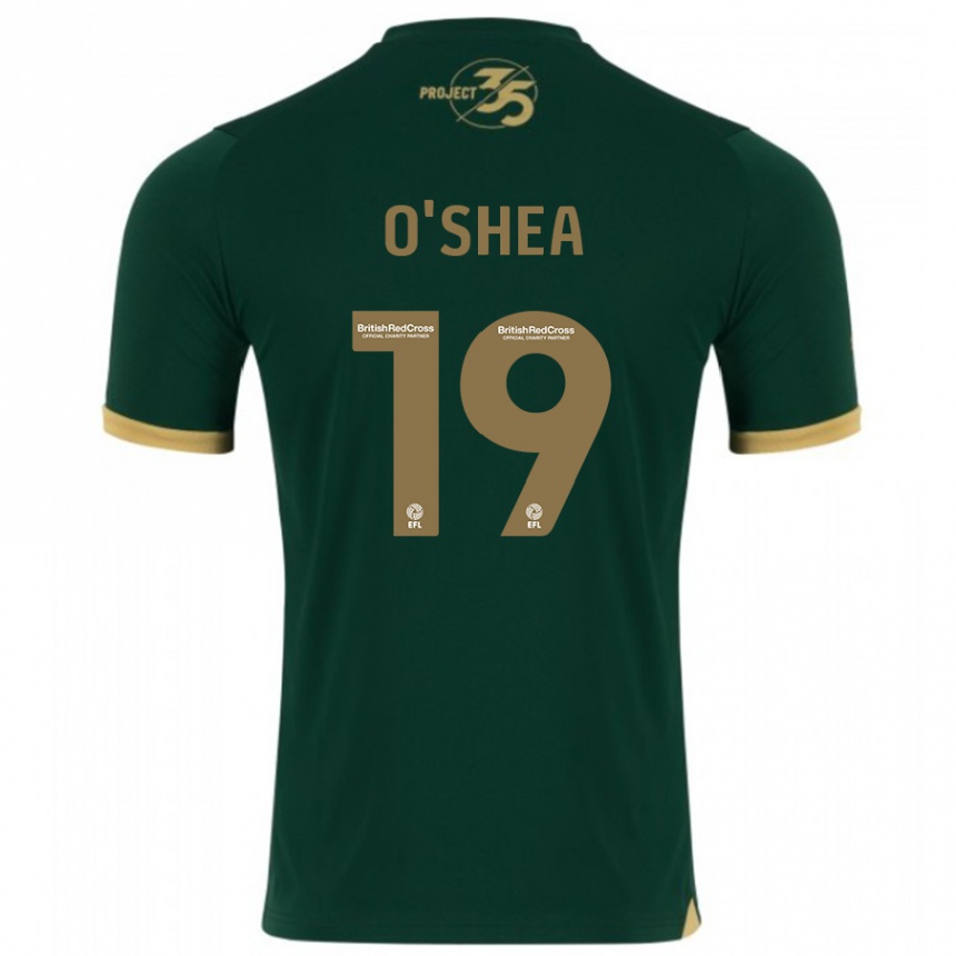 Hombre Fútbol Camiseta Erin O'shea #19 Verde 1ª Equipación 2023/24 México