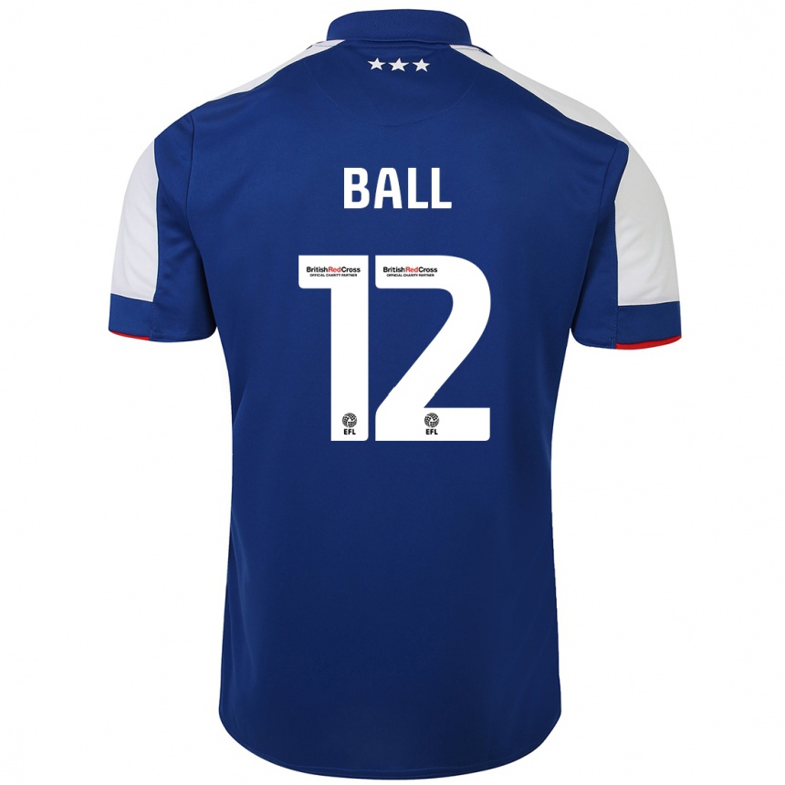 Hombre Fútbol Camiseta Dominic Ball #12 Azul 1ª Equipación 2023/24 México