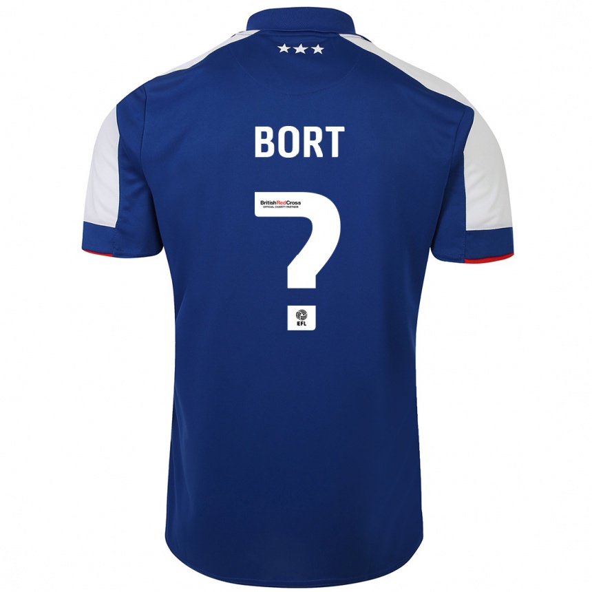 Hombre Fútbol Camiseta Antoni Bort #0 Azul 1ª Equipación 2023/24 México