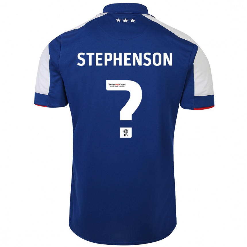 Hombre Fútbol Camiseta Sean Stephenson #0 Azul 1ª Equipación 2023/24 México