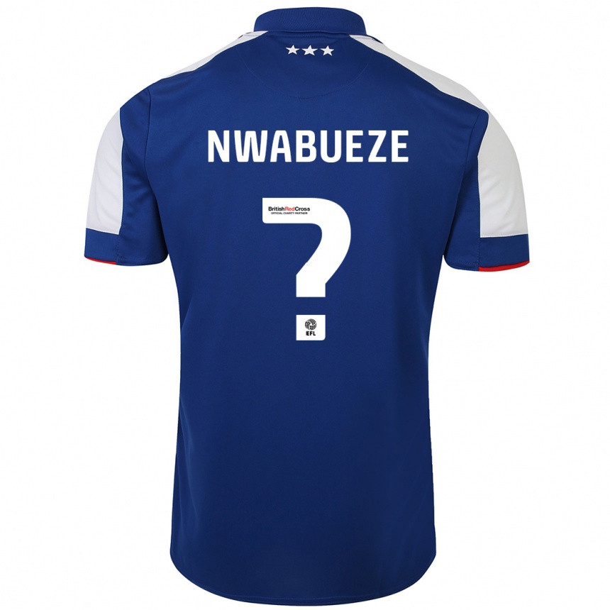 Hombre Fútbol Camiseta Jesse Nwabueze #0 Azul 1ª Equipación 2023/24 México