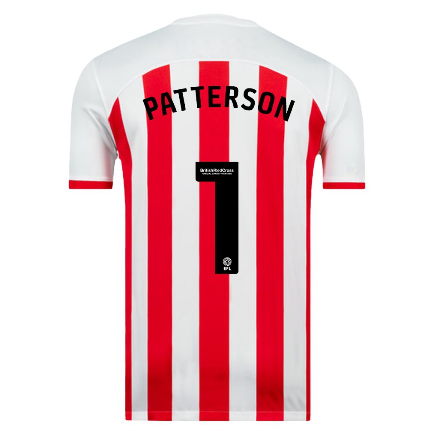 Hombre Fútbol Camiseta Anthony Patterson #1 Blanco 1ª Equipación 2023/24 México