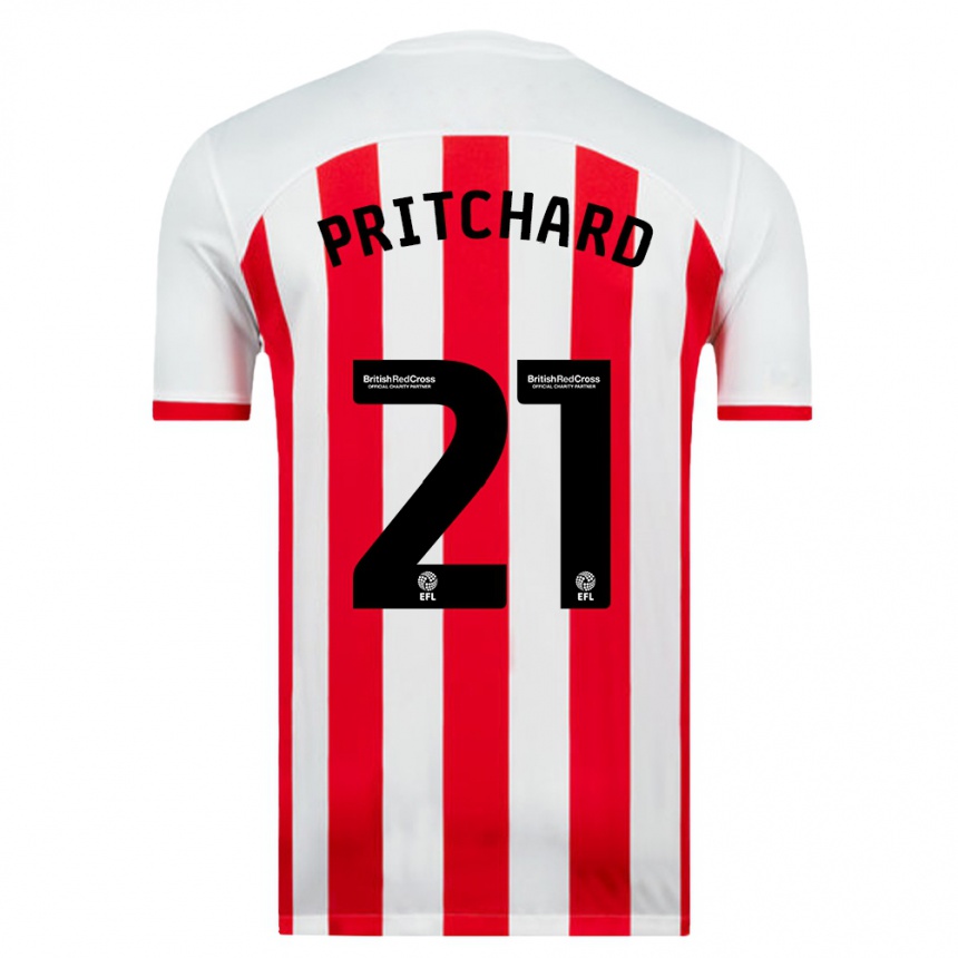 Hombre Fútbol Camiseta Alex Pritchard #21 Blanco 1ª Equipación 2023/24 México