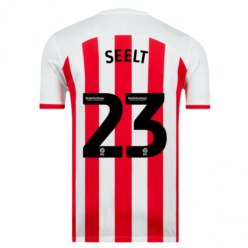 Hombre Fútbol Camiseta Jenson Seelt #23 Blanco 1ª Equipación 2023/24 México