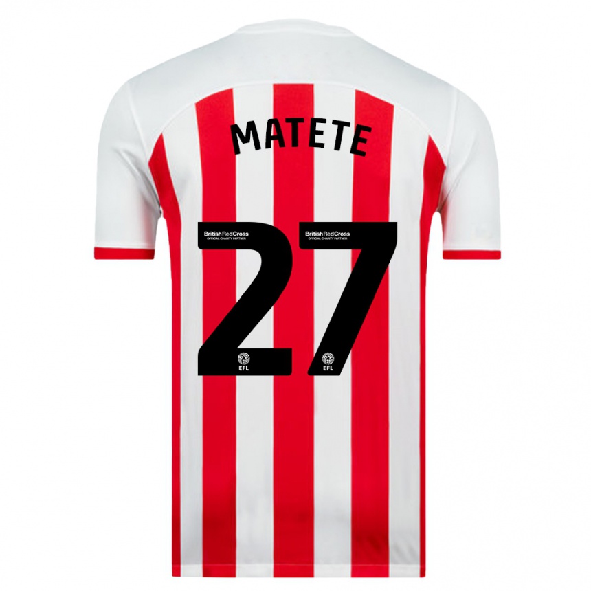 Hombre Fútbol Camiseta Jay Matete #27 Blanco 1ª Equipación 2023/24 México