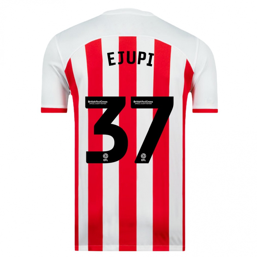 Hombre Fútbol Camiseta Elizabeta Ejupi #37 Blanco 1ª Equipación 2023/24 México