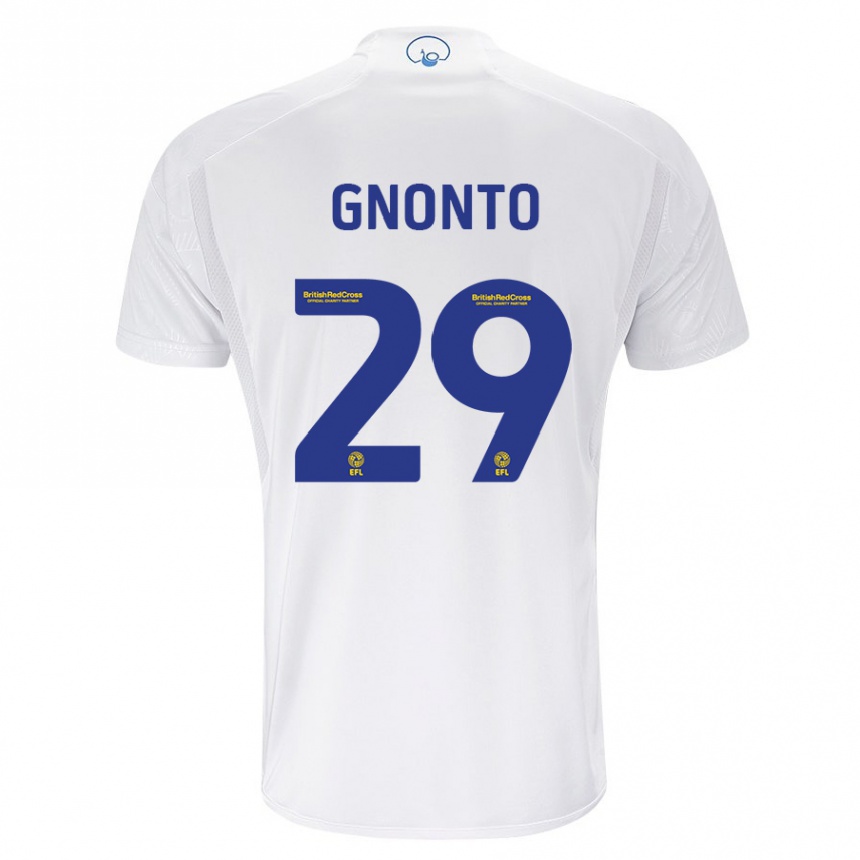 Hombre Fútbol Camiseta Wilfried Gnonto #29 Blanco 1ª Equipación 2023/24 México