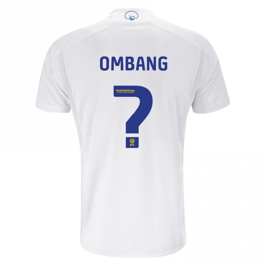 Hombre Fútbol Camiseta Darryl Ombang #0 Blanco 1ª Equipación 2023/24 México