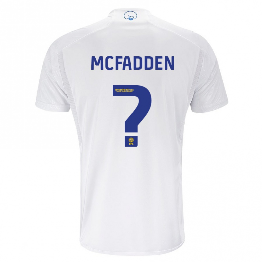 Hombre Fútbol Camiseta Max Mcfadden #0 Blanco 1ª Equipación 2023/24 México